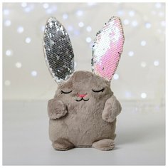 Мягкая игрушка «Зайка Мила», с пайетками, 16х8х17 см Milo Toys