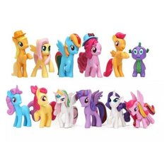 Набор фигурок - My Little Pony 12 шт. Noname