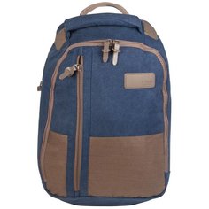 Рюкзак ст. класс/студ, универс, синий/коричневый, 47*29*17см, 22 л, 81105A Tiger Family