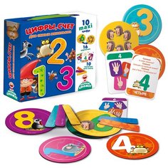 Игра настольная Vladi Toys "Цифры, счет", VT2911-05