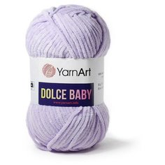 Пряжа YarnArt Dolce Baby (Дольче Бэби) 744 сиреневый, 85 м, 50 г, 5 шт