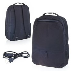 Рюкзак подростковый,1 отделение на молнии, 2 накладных кармана, черный Living Traveling Share