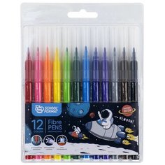 Фломастеры "Space Adventure", 12 цветов SchoolФормат