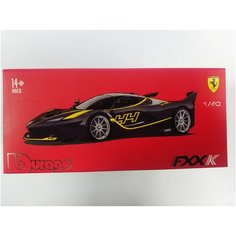 Bburago Коллекционная машинка Феррари 1:43 Ferrari FXX К, чёрная