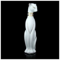 Сувенир керамика "Кошка египетская, белая" 23х5,5х6 см Зимнее волшебство