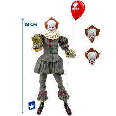 Фигурка Пеннивайз Оно Pennywise It 2017 (аксессуары, подвижная, 18 см) Star Friend
