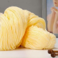 Пряжа "Карачаевская" 100% акрил 820-850м/250-280гр (24 Шампанское) Карачаевский трикотаж