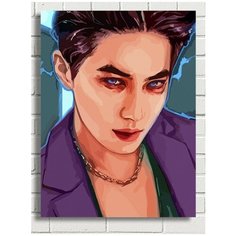 Картина по номерам Музыка KPOP Exo - 6085 В 30x40