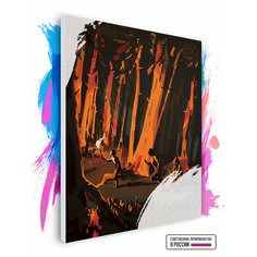 Картина по номерам на холсте The Last of Us - Побег, 80 х 100 см Красиво Красим