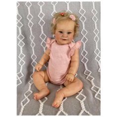 Кукла Реборн девочка Марта (мягконабивная)/ Кукла младенец Reborn NPK Doll