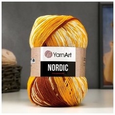 Пряжа "Nordic" 20% шерсть, 80% акрил 510м/150гр (656)./В упаковке шт: 1 Yarn Art