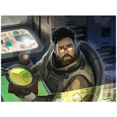Картина по номерам на холсте настольная игра Android netrunner - 6881 Г 30x40
