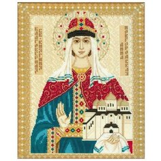 Набор для вышивания "Святая Анна Новгородская", 29x35 см, Риолис (Сотвори Сама)