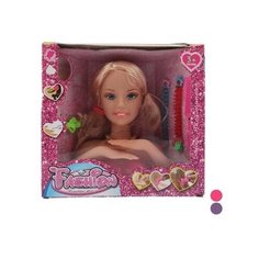 Голова куклы для создания причесок с аксессуарами / игрушка / голова куклы / кукла-модель / кукла для причесок "Импортные товары"(игрушки)