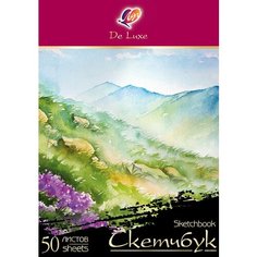 Скетчбук "люкс", А5, 50 листов Луч