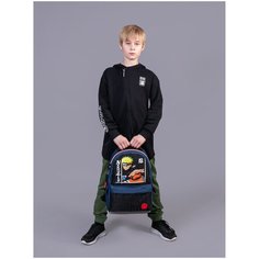 Рюкзак Naruto NTJB-UT1-5023 мягкий, одно основное отделение, для мальчиков. Размер 45 х 29 х 13 см.