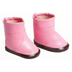 Сима-ленд Сапоги с отворотами для куклы, длина подошвы 7.5 см розовый