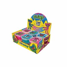 Волшебный мир Слайм Шоу-бокс, Slime синий и розовый, 12 шт, микс