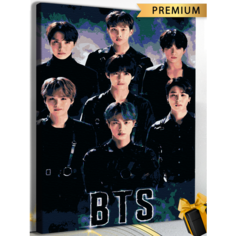Картина по номерам BTS