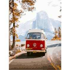 Картина по номерам Ретро путешествие 40х50 см Hobby Home