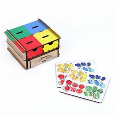 Сортер «Съедобное-несъедобное» Лесная мастерская