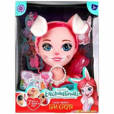 Манекен для создания причесок Карапуз "Энчантималс", Бри Кроля, с аксессуарами, озвученная (7558643)