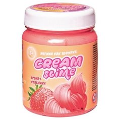 Игрушка ТМ «Slime»Cream-Slime с ароматом клубники, 250 г Волшебный мир