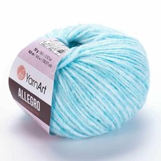 Пряжа YARNART Allegro (YarnArt), льдинка меланж - 705, 13% шерсть, 41% полиамид, 46% акрил, 10 мотков, 50 г, 145 м.