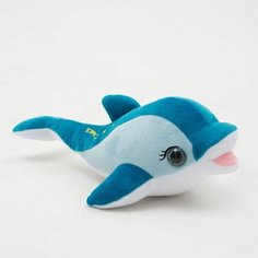 Мягкая игрушка "Дельфин", цвет синий, 36 см Fixsi Toysi