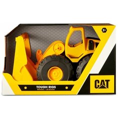 Машинка Cat Фривил Погрузчик, желтый, черный, 38 см