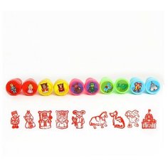 Печать цветная «Набор сказочный», набор 10 шт. Noname