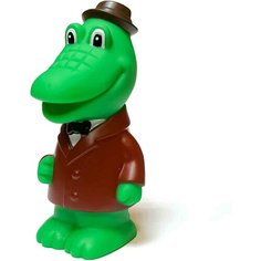Игрушка для купания ванны Чебурашка & Крокодил Гена, Гена, Капитошка, 11 см