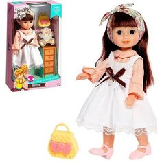 Кукла классическая «Маша» в платье, с аксессуарами No Brand