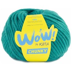 Пряжа для вязания Katia Wow-Chunky, 75% акрил, 15% шерсть, 10% альпака