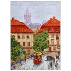 Набор для вышивания "Старый трамвай", 20x27 см, Палитра