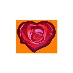 Сердце Роза (396) - форма для мыла пластиковая MY Formula