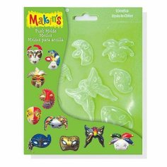 Makins Формочки для литья "Маска", арт. 39010 Makins Clay