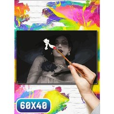Картина по номерам на холсте игры resident evil village - 12143 60х40