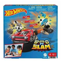 Настольная игра Hot Wheels Build N Slam HLX91 Mattel