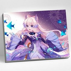 Картина по номерам 30 х 40 см "Геншин" "Кокоми" 23 цвета Molly