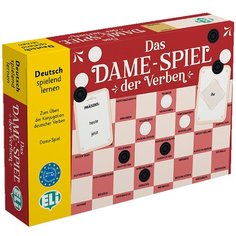GAMES: [A2-B2]: DAS DAME-SPIEL DER VERBEN / Обучающая игра "Глаголы, шаг за шагом" ELI