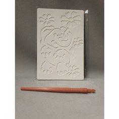 Набор д/творчества радужная гравюра, 4 диз. ассорти, карт. короб. FD080139 (10 шт. уп) Fancy
