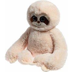 Мягкая игрушка Ленивец , в комплекте 3 открытки, цвет бежевый, 60 см Denco Store