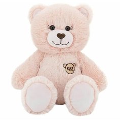 Мягкая игрушка Медведь , 3 открытки, цвет пудровый, 65 см Denco Store