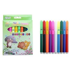 Фломастеры, 10 цветов, вентилируемый колпачок, "Магические"