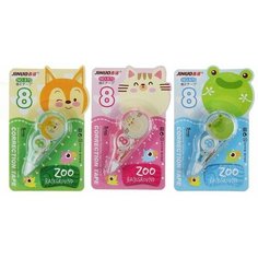 Корректор-лента 3 м х 5 мм, блистер, европодвес, корпус прозрачный с рисунком микс NO Name