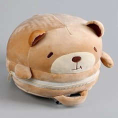 Рюкзак детский плюшевый «Медведь», 22 х 7 х 22 см Milo Toys