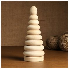 Заготовка для творчества Пирамидка, 18хd7см Нет бренда