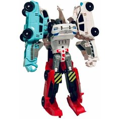 Робот трансформер кватран MINI QUATRAX / Тобот 4 в 1 Young Toys