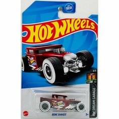 Машинка Hot Wheels коллекционная BONE SHAKER бордовый HKJ95